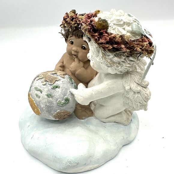 Vintage Dreamsicles Collection "One World" 1996 Porcelain Figurine by Kristen - Picture 5 of 8